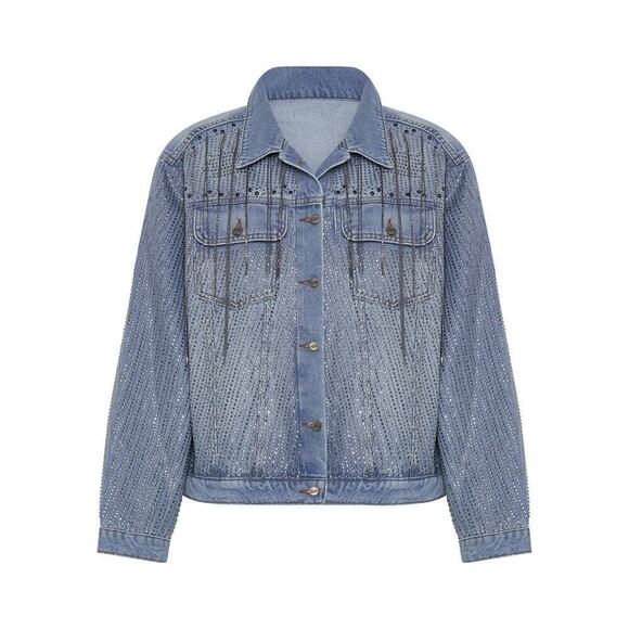 NWT One Teaspoon Desert Jewel Trucker Jacket Size XXL - Picture 1 of 11